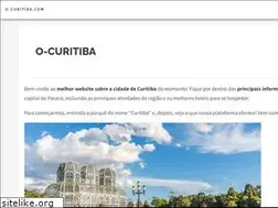Sites similar to o-curitiba.com