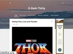 Sites similar to o-dark-thirty.blogspot.com