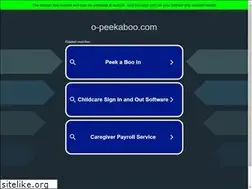 Sites similar to o-peekaboo.com