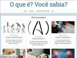 Sites similar to o-que-e.com