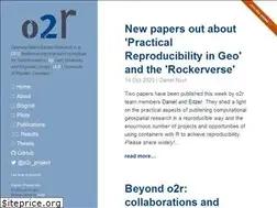 Sites similar to o2r.info