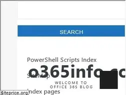 Sites similar to o365info.com