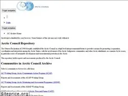 Sites similar to oaarchive.arctic-council.org