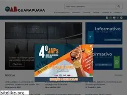 Sites similar to oabguarapuava.com.br