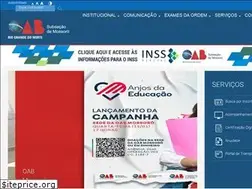 Sites similar to oabmossoro.org.br