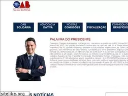 Sites similar to oabsjp.org.br