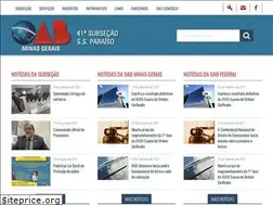 Sites similar to oabssparaiso.org.br