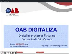 Sites similar to oabsv.org.br