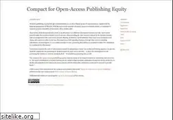Sites similar to oacompact.org
