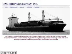 Sites similar to oacshipping.com