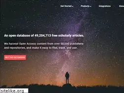 Sites similar to oadoi.org