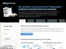 Sites similar to oafinstant.de