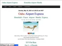 Sites similar to oahuairportexpress.com