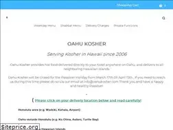 Sites similar to oahukosher.com