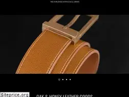 Sites similar to oakandhoneyleather.com