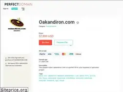 Sites similar to oakandiron.com