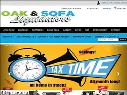 Sites similar to oakandsofaliquidators.com