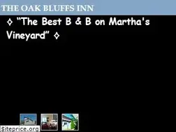 Sites similar to oakbluffsinn.com
