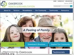 Sites similar to oakbrookhealthandrehab.com