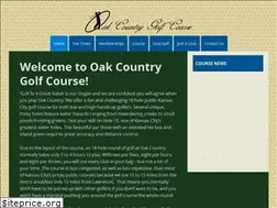Sites similar to oakcountrygolfcourse.com