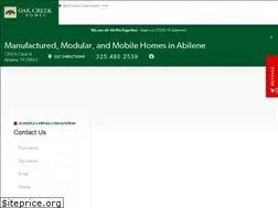 Sites similar to oakcreekabilene.com