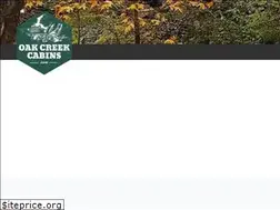 Sites similar to oakcreekcabins.com