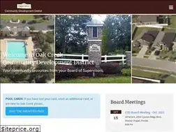 Sites similar to oakcreekcdd.org