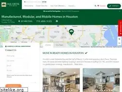 Sites similar to oakcreekhouston.com
