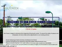 Sites similar to oakcreektenniscenter.com