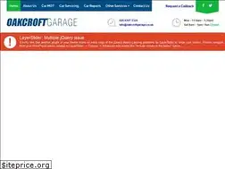 Sites similar to oakcroftgarage.co.uk