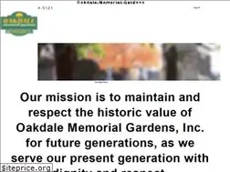 Sites similar to oakdalememorialgardens.org
