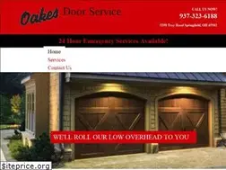 Sites similar to oakesdoor.com