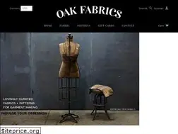 Sites similar to oakfabrics.com