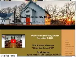 Sites similar to oakgrove-church.com