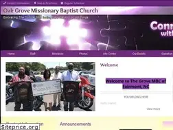 Sites similar to oakgrovefairmontnc.com