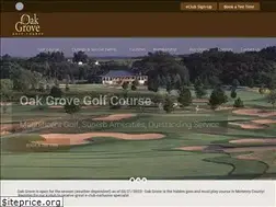 Sites similar to oakgrovegolfcourse.com