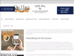 Sites similar to oakhavenresort.com
