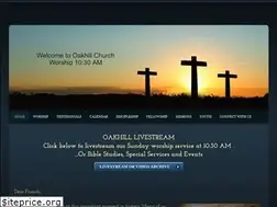 Sites similar to oakhill-church.com