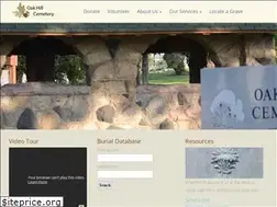 Sites similar to oakhillcemeterycr.com