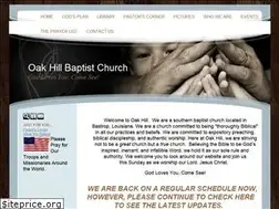 Sites similar to oakhillchurch.org