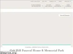 Sites similar to oakhillmortuary.com