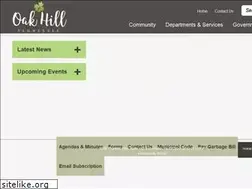 Sites similar to oakhilltn.us