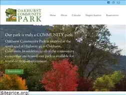Sites similar to oakhurstcommunitypark.com