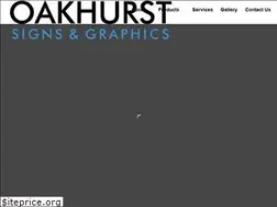 Sites similar to oakhurstsigns.com