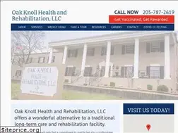 Sites similar to oakknollhealthandrehab.com