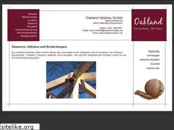 Sites similar to oakland-holzbau.de