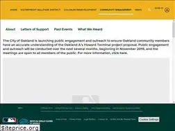 Sites similar to oaklandballpark.com