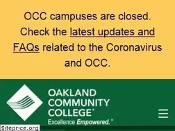 Sites similar to oaklandcc.edu
