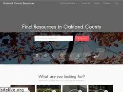 Sites similar to oaklandcountyresources.org