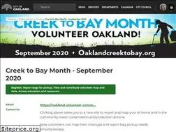 Sites similar to oaklandcreektobay.org